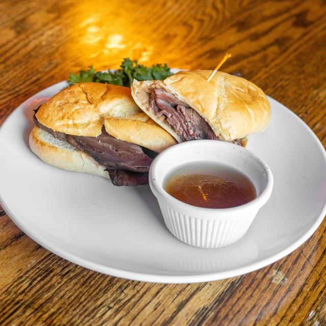 French Dip Sandwich.