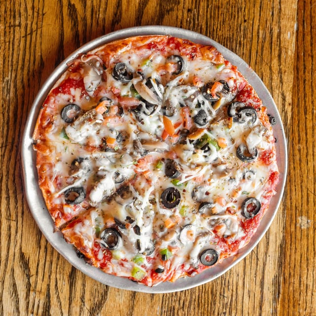 Veggie Specialty Pizza.