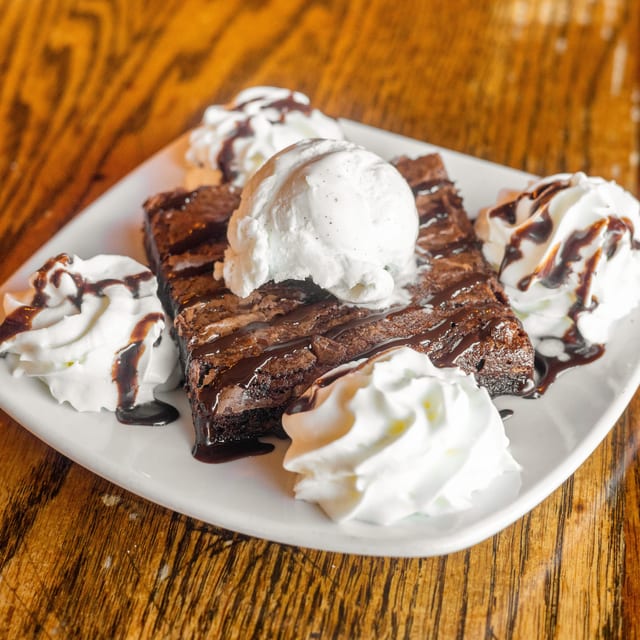 Brownie a la Mode.