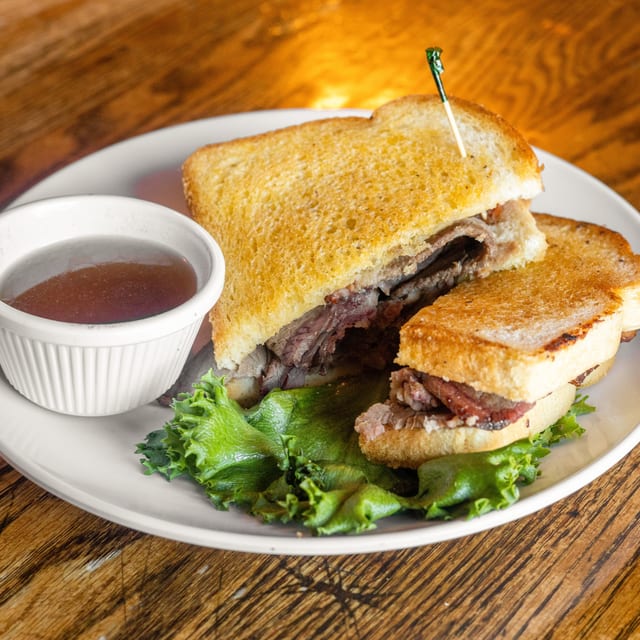Smoked Brisket Sandwich.