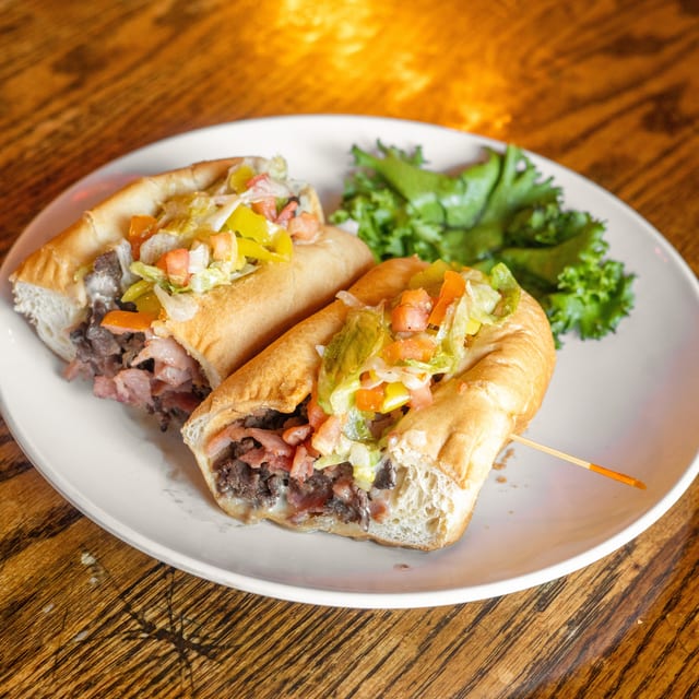 Grilled Italian Club Sandwich.