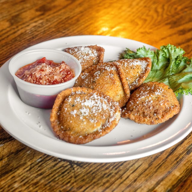 Jumbo Toasted Ravioli.