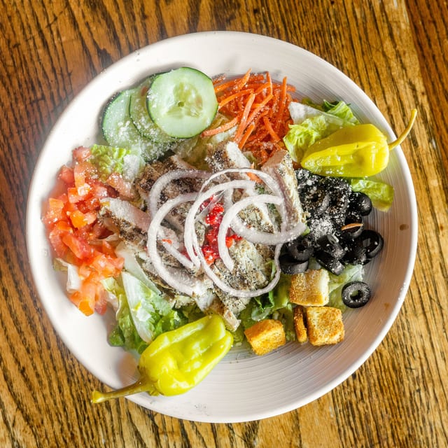 Chicken Greek Salad.