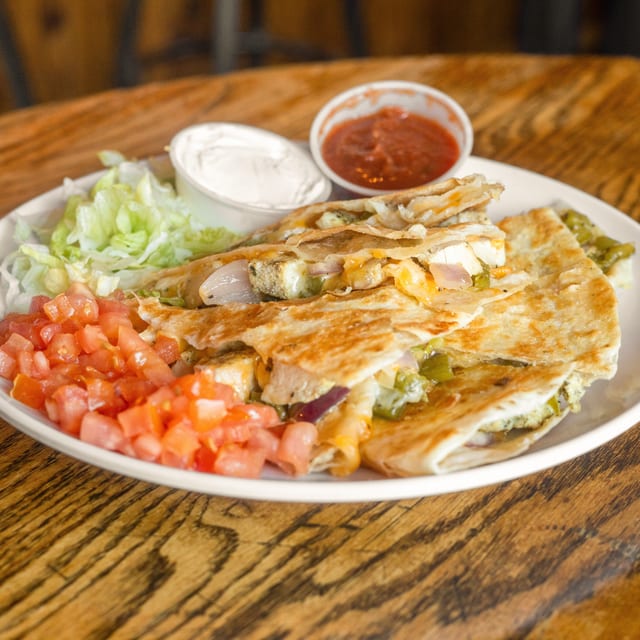 Chicken Quesadilla.