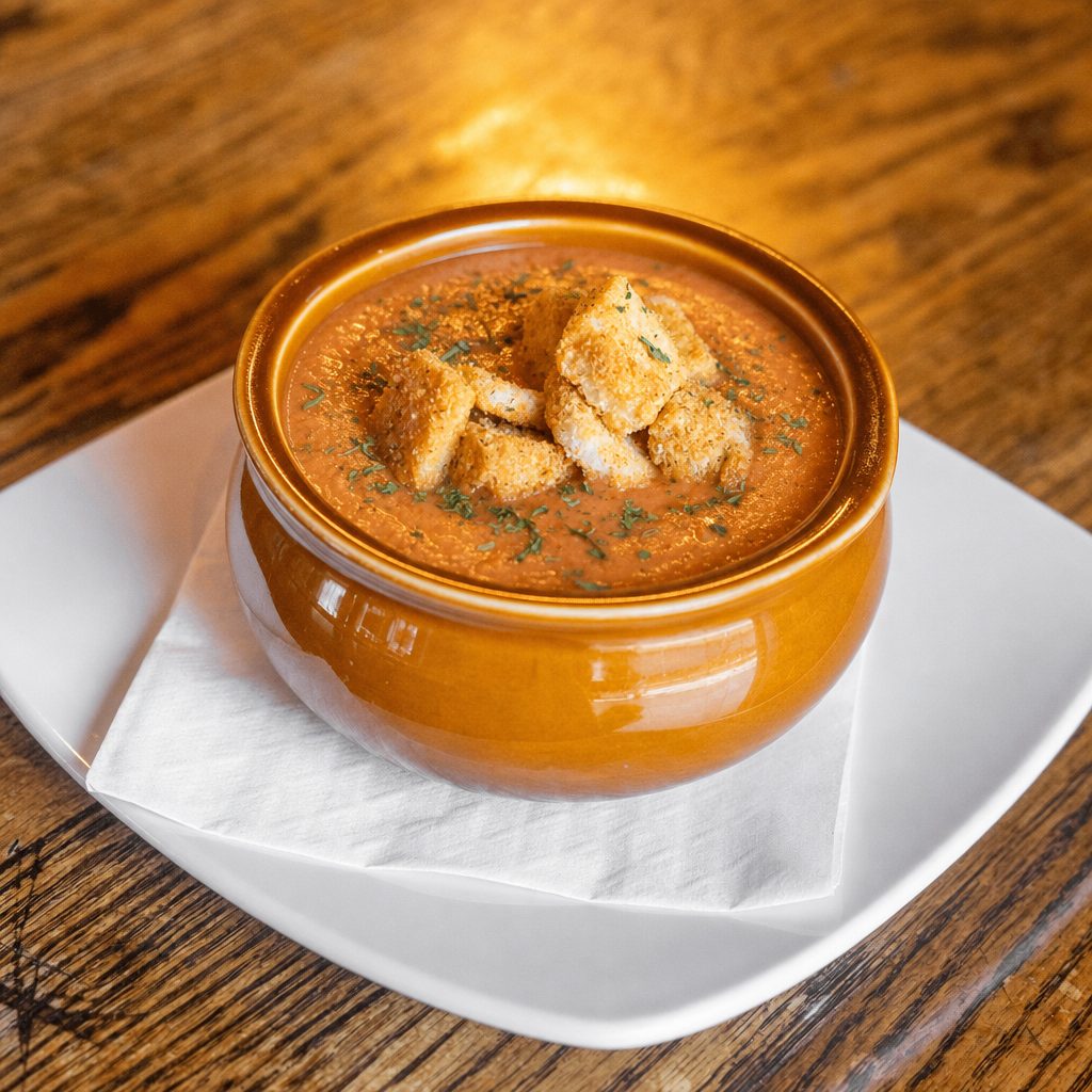 Tomato Bisque Soup.