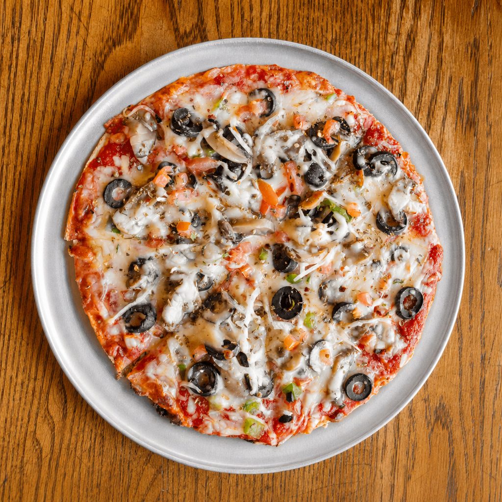 Veggie Specialty Pizza.