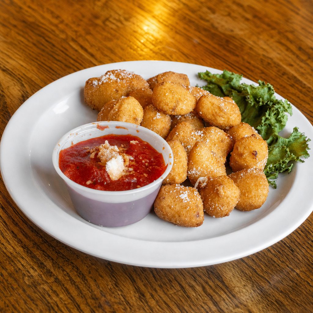 Mozzarella Cheese Bites.