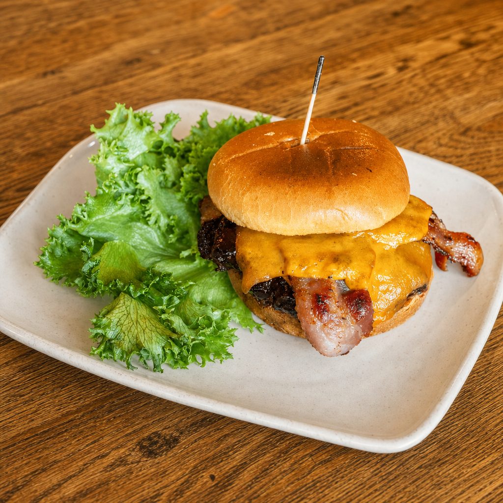 BBQ Bacon Cheddarburger.