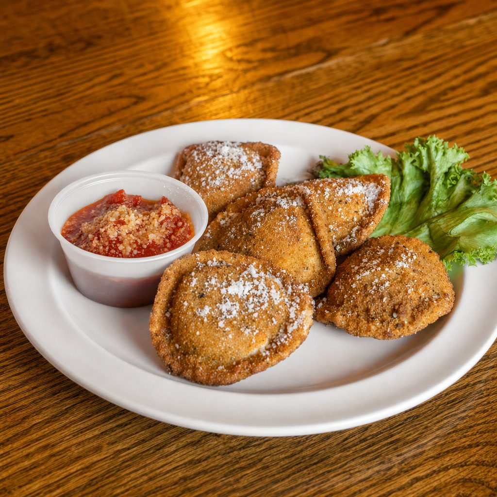 Jumbo Toasted Ravioli.