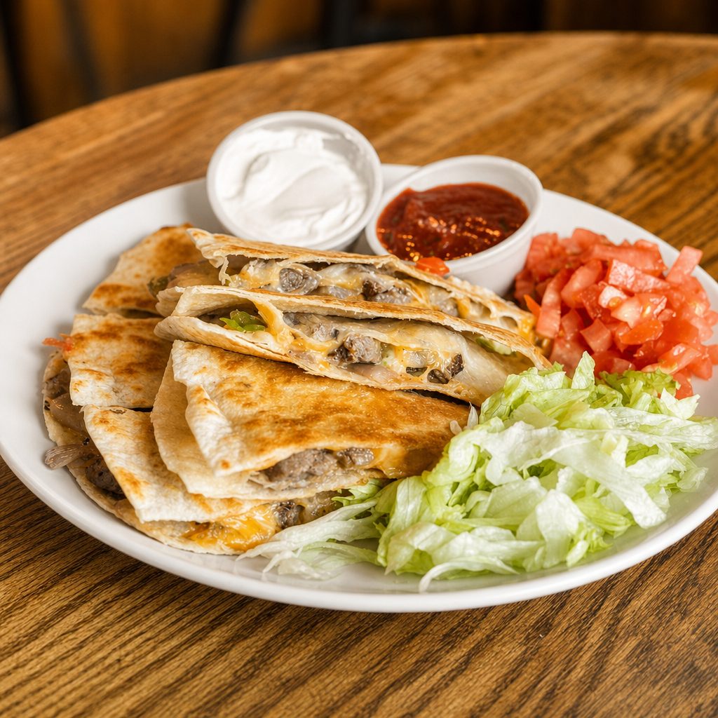 Steak Quesadilla.