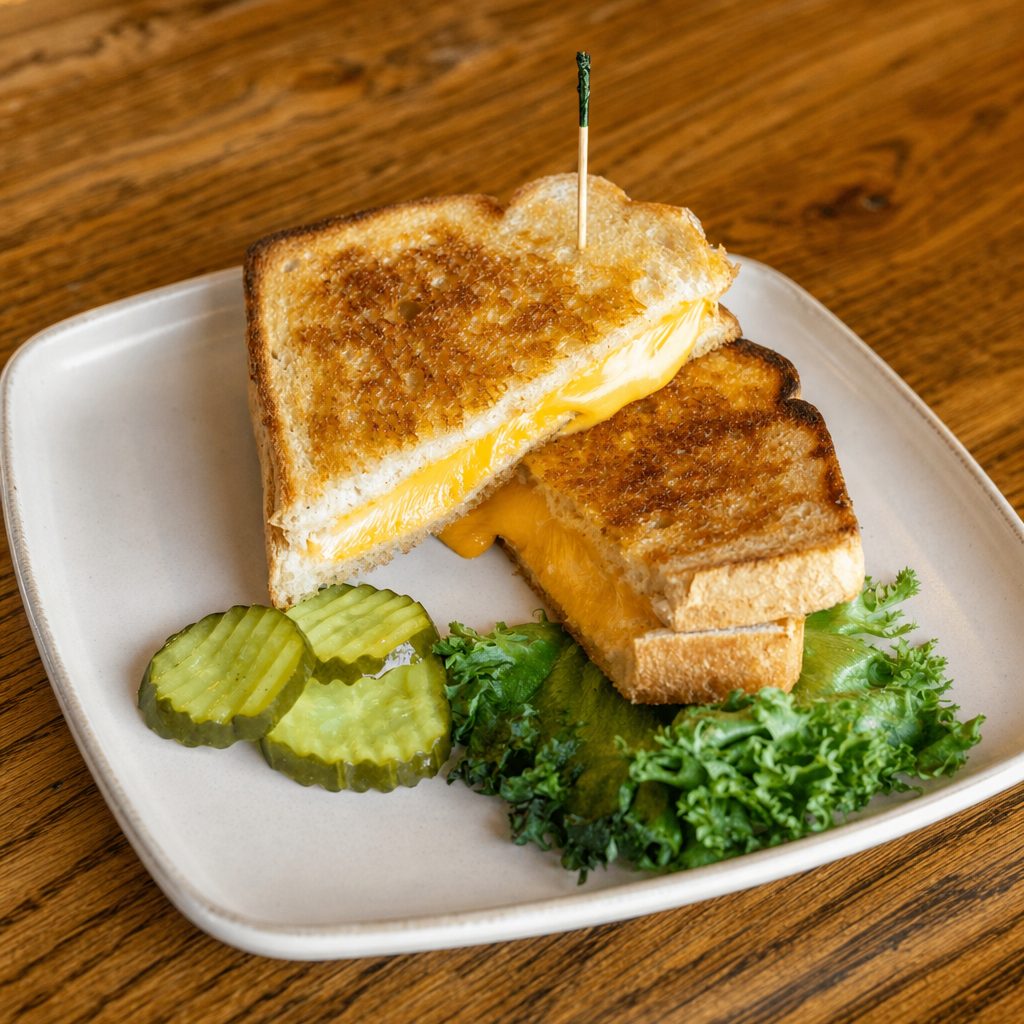 Grilled Cheese Sandwich.