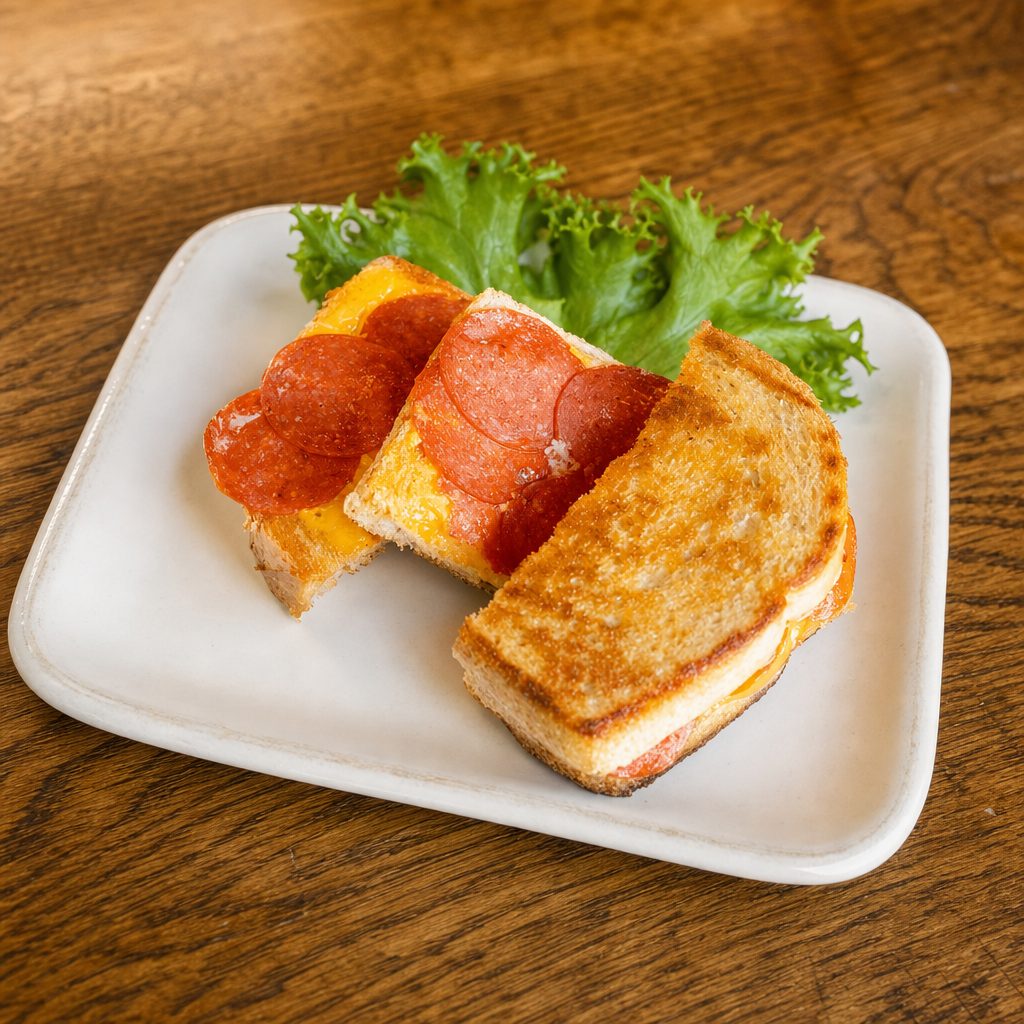 John's Pepperoni & Cheese Sandwich.