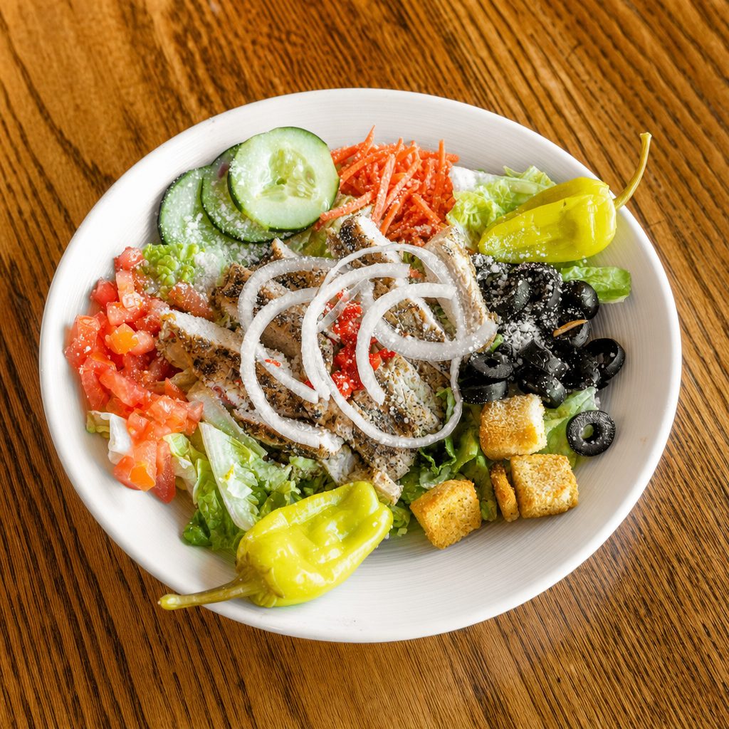 Chicken Greek Salad.