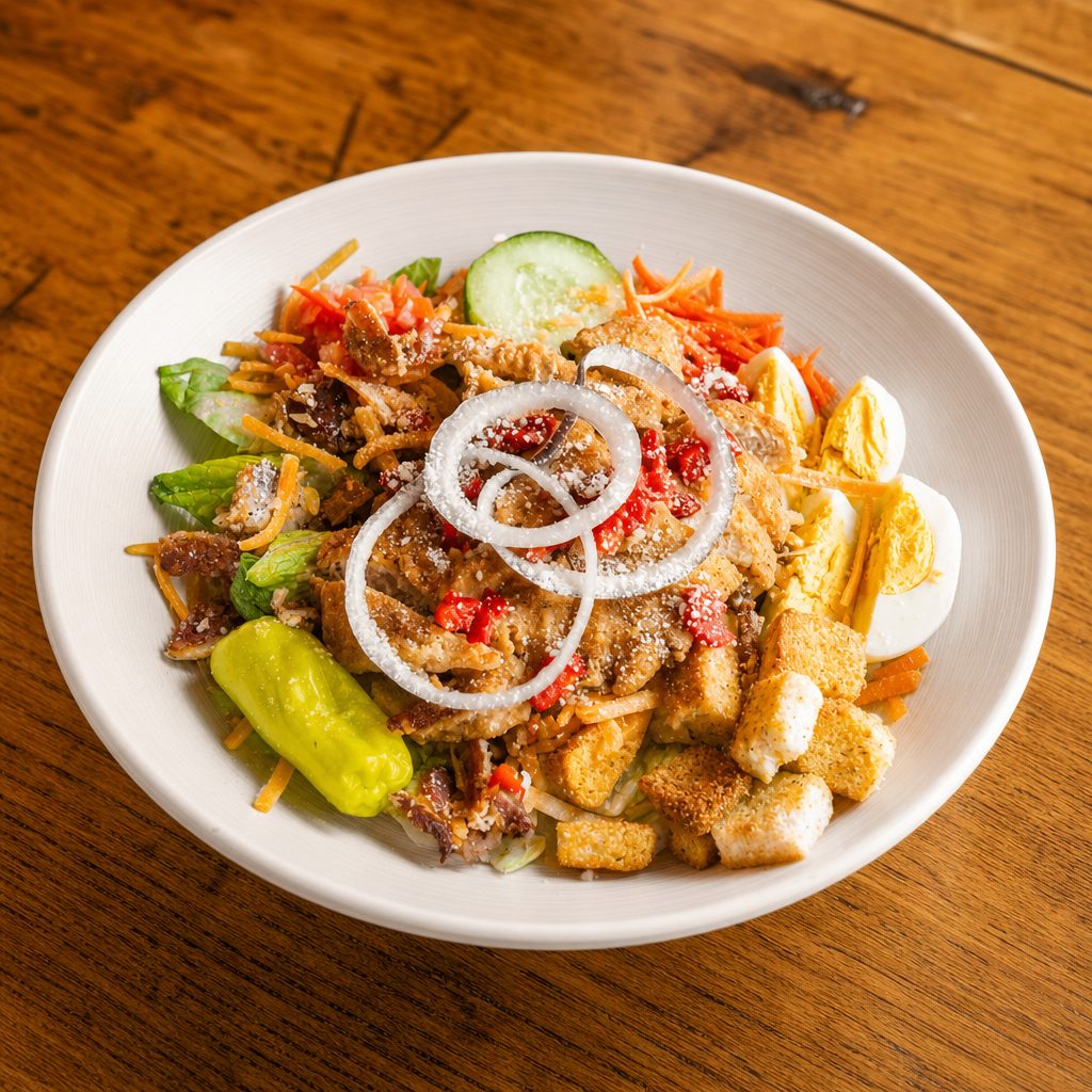 Crispy Chicken Salad.