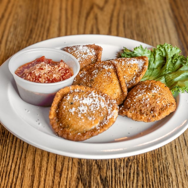 Jumbo Toasted Ravioli.