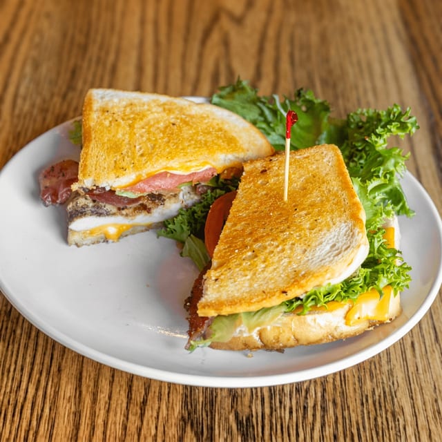 Grilled Chicken Club Sandwich.