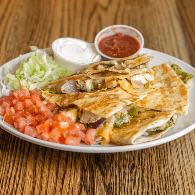 Chicken Quesadilla.