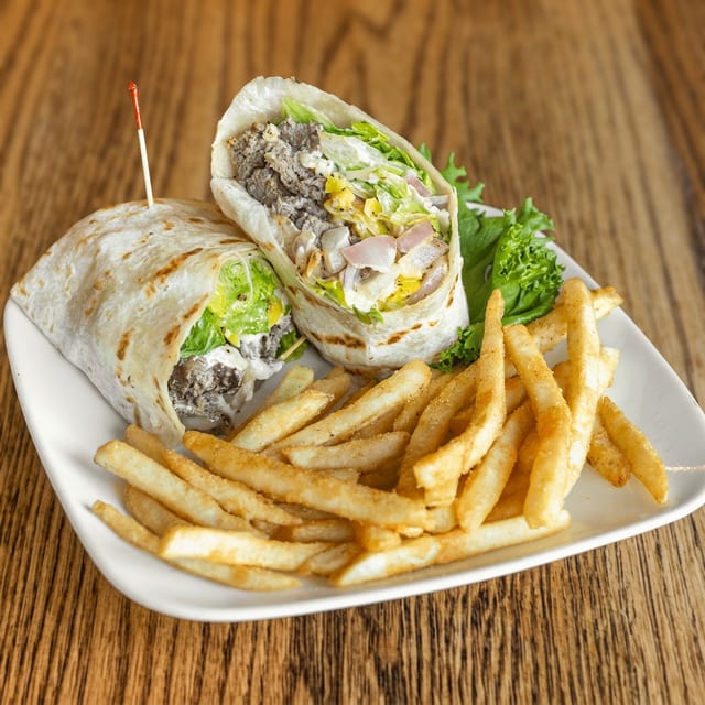 Philly Cheesesteak Wrap.
