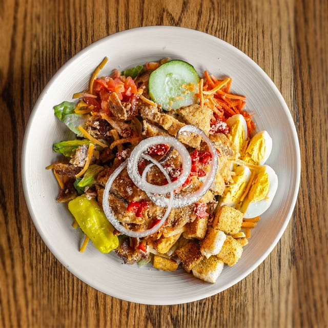 Crispy Chicken Salad.